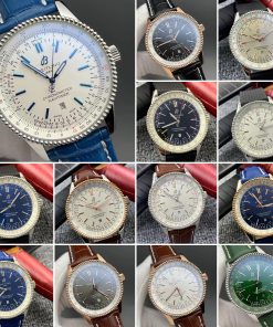 Replica BREITLING 904l Stainless Steel Automatic Machine Watch 46MM
