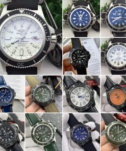 Replica BREITLING 904l Stainless Steel Automatic Machine Watch 46MM