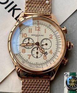 Replica Montblanc 904l Stainless Steel Quartz Watch 43MM