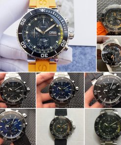 Replica ORIS 904l Stainless Steel Quartz Watch 46MM