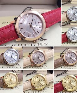 Replica Burberry 904l Stainless Steel Quartz Watch 34MM