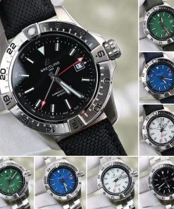 Replica Breitling 904l Stainless Steel Automatic Machine Watch 44MM