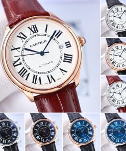 Replica Cartier 904l Stainless Steel Quartz Watch 40MM